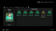 Stats of Tasks for Jan Oblak Moments (Image via EA Sports/Sportskeeda Gaming)